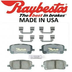Raybestos PGD757M Professional Grade Semi-Metallic Disc Brake Pad Set 